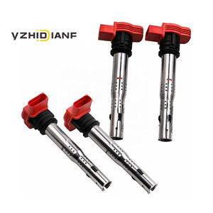 คอยล์จุดระเบิดหัวเทียน 06e905115d สำหรับออดี้ A5 A6 R8 3.2l 4.8l V6 V8 - Product Image 1