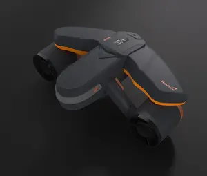 Sublue WhiteShark Navbow+ Electric Sea Underwater Motor Scooter Black/Orange Red Black/Grey