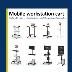 Chariot mobile multifonctionnel en acier pour téléviseur avec roulettes pour les YouTubers - Product Image 1