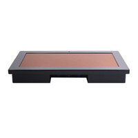 Moniteur LCD IPS anti-reflet de 21,5 pouces 1920x1080 avec caméra, luminosité de 1000 nits, utilisation sur ordinateur de bureau, 99% sRGB, temps de réponse de 3 ms