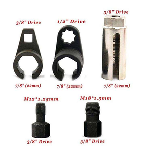 Kit de 5 outils pour le retrait et la réparation des connecteurs d'échappement, avec embouts de 3/8, 1/2 et jeu de douilles de 22 mm - Product Image 2
