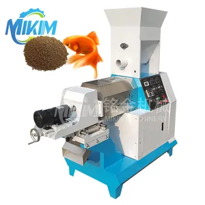Máquina de fabricación de alimentos para peces flotantes de alta calidad para extrusora de alimentos para peces