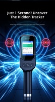Détecteur Anti-Suivi GPS, Traceur RF, Balise BLE, Localisateur Magnétique, Analyse IA, Batterie Rechargeable KD300 pour la Maison