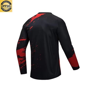 Camiseta Deportiva Personalizada con Logotipo, Transpirable, de Manga Larga, Secado Rápido, Protección UV UPF 50, Poliéster Resistente, para Motociclismo y Automovilismo - Product Image 5