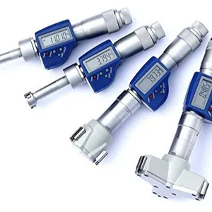 Digital Tiga Titik Rahang Internal Micrometer (Buta Lubang) 40-50Mm Digimatic Diameter Dalam Micrometer Akurasi 0.004Mm Resolusi