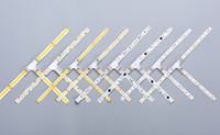 Câble de connexion pour bande LED COB transparente sans soudure de type X miniature 8 mm 10 mm 2 broches 3 broches 4 broches CCT RGB RGBW