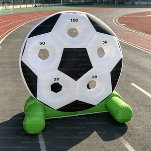But de football gonflable géant 2m*2m avec logo personnalisé, jeu de tir publicitaire, modèle gonflable pour événements/<span class=keywords><strong>club</strong></span> - Product Image 2