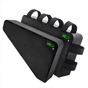Batterie de vélo électrique au lithium triangulaire 48V 52V 72V 20Ah avec écran LED pour vélo de montagne, de route et cruiser - Product Image 3