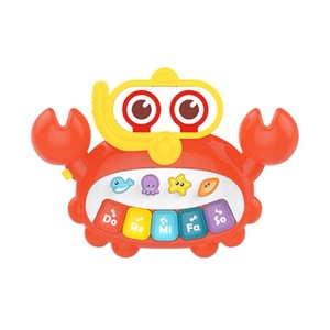 Juguete de Teclado Electrónico con Diseño de Animalitos de Dibujos Animados para Bebés, Juguete Educativo Multifuncional con Luces y Música para Niños Pequeños, de Plástico - Product Image 5