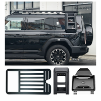 Nouvelle échelle latérale universelle pliable et réglable en aluminium Jetour G700 pour porte-chargeurs de toit de voiture Chery Jetour