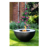 Haute qualité jardin en acier Corten foyer granulés de bois sans fumée en acier au carbone barbecue poêle extérieur