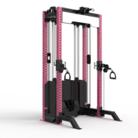 Équipement de musculation pour salle de sport, rack de musculation, entraîneur fonctionnel, machine à câbles, machine à traction latérale pour l'entraînement musculaire