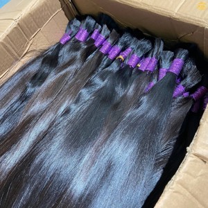 Extensiones de Cabello Humano Virgen de Camboya, sin Procesar, con Cutícula Alineada, Proveedor de Extensiones de Cabello - Product Image 3