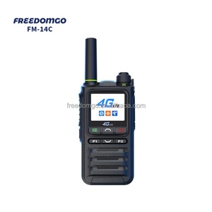 Walkie Talkie FM-14C Ultrafino 4G POC con Tarjeta SIM, Red Pública, Altavoz, Resistente al Agua IPX-1, Dispositivo Portátil para Exteriores >50km - Product Image 1