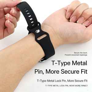 Correa de Reloj de Silicona Líquida para Apple Watch - Comodidad Mejorada de TPU, Comparable a la Correa Original de Apple Watch de 44 mm - Product Image 4