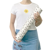 Empaque de Tubo de Papel Kraft Personalizado, Ecológico, para Café, Té, Cilindro de Papel Kraft Marrón, Caja de Tubo para Sushi