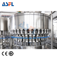 Ligne de remplissage de bouteilles PET de qualité alimentaire pour eau et boissons, entièrement automatique, contrôlée par PLC, haute précision, directement de l'usine