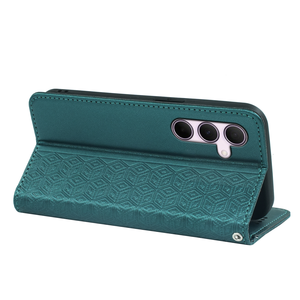 Housse de téléphone rétro magnétique en cuir PU pour <span class=keywords><strong>Samsung</strong></span> Galaxy S25 <span class=keywords><strong>Xcover</strong></span> 7 <span class=keywords><strong>5</strong></span> M55 M14 Flip Folio Strap Girl NFC Purse Case - Product Image 3