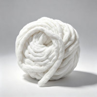 Coton médical certifié CE Classe I de qualité supérieure, naturel, de qualité hospitalière, en fibres longues, pour pansements