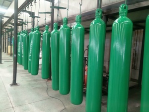 40L-50L thép liền mạch Xi lanh khí Hydro Argon Helium CO2 Nitơ Xi lanh khí oxy xi lanh - Product Image 5