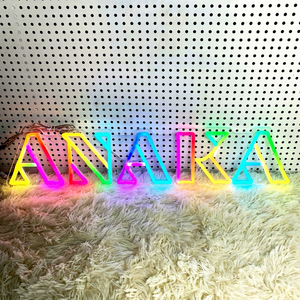 Enseigne néon personnalisée Joyeux Anniversaire, enseigne néon LED multicolore, télécommande, alimentation par prise, décoration pour fête et événement - Product Image 4