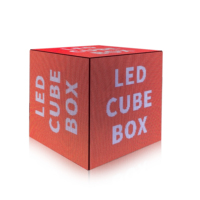 Cube magique d'intérieur et d'extérieur personnalisé P4.81 P3.91 Led Pixel Cube vidéo mur MST Wifi 4g contrôle Led Cube écran couleur