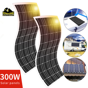 Panneau solaire photovoltaïque flexible OEM en gros 200W, <span class=keywords><strong>film</strong></span> mince, efficacité 22%, surface ETFE, couleur noire - Product Image 5