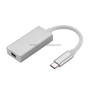 4K USB C untuk Mini DP adaptor USB 3.1 Tipe C laki-laki Ke Mini Displayport Female Converter kabel adaptor untuk MacBook Pro Air Pixel