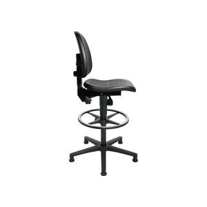 TOPSTAR Chaise de bureau pivotante TEC 40 Contre-base planeur + anneau de base mousse de polyuréthane noir 590-840mm - Product Image 3