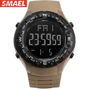 Montre SMAEL 1342 de style minimaliste, montre numérique, étanche, double mouvement, pour homme - Product Image 5