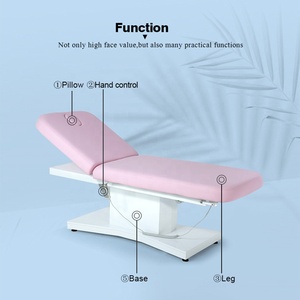 <span class=keywords><strong>Table</strong></span> <span class=keywords><strong>de</strong></span> <span class=keywords><strong>massage</strong></span> électrique <span class=keywords><strong>rose</strong></span> à 3 moteurs pour soins du visage, extensions <span class=keywords><strong>de</strong></span> cils, cosmétiques et traitements corporels – Mobilier <span class=keywords><strong>de</strong></span> luxe pour salons <span class=keywords><strong>de</strong></span> beauté et spas - Product Image 2