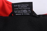 Vêtement de travail d'hiver personnalisé, uniforme du personnel, impression d'un logo sur l'écran, tissu contrasté, veste softshell coupe-vent