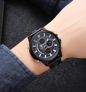 Reloj de Cuarzo para Hombre, Nuevo Modelo 2024, Caja de Aleación de 46.3mm*50mm, Correa de Repuesto, Resistente al Agua 3BAR, Cronógrafo, Alarma, Fecha, Semana, <span class=keywords><strong>Cuenta</strong></span> Regresiva - Product Image 3