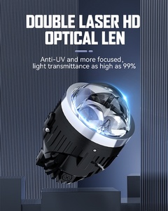 AF9X+2 Double projecteur laser <span class=keywords><strong>tricolore</strong></span> 3000K 6000K 4500K 6000K, phare antibrouillard 3 pouces pour Toyota avec support universel - Product Image 2