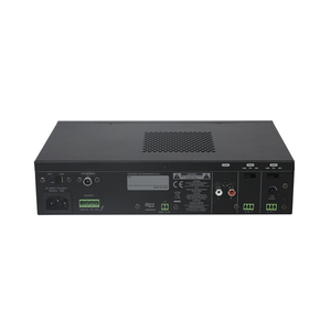 Mezclador <span class=keywords><strong>Amplificador</strong></span> con Reproductor FM de Prioridad para Tarjeta SD, Salida de Altavoz de 100V 70V 4Ohm, Mezclador <span class=keywords><strong>Amplificador</strong></span> de Sonido Comercial Compacto - Product Image 5