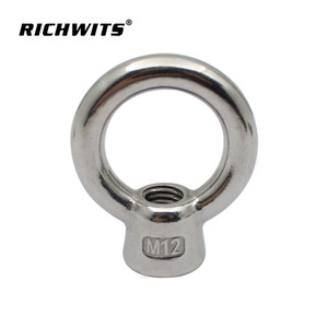 Anillo de Tuerca de Ojo de Acero Inoxidable 304, Estilo Japonés, Estándar JIS1169, Anillos de Elevación para Aplicaciones de Aparejos - Product Image 1