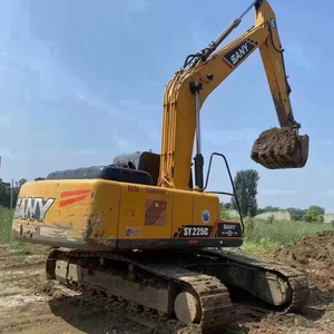 La vente directe d'usine a utilisé Sany SY225 22.5 tonnes d'excavatrice de chenille 1.0mÂ ³ capacité de seau 2024 modèle 9 tonnes actionnant le moteur d'Isuzu - Product Image 2