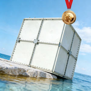 Réservoir <span class=keywords><strong>d</strong></span>'<span class=keywords><strong>eau</strong></span> sectionnel en PRV de grande capacité (50 000 litres) pour l'irrigation agricole et la lutte contre les incendies - Product Image 4