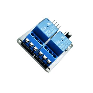 2 Channel <b>Relay</b> Module 5V 10A 250VAC Screw Terminal Electromechanical <b>Relay</b> With Optocoupler Protection - Product Image 2