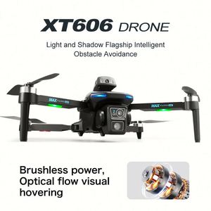 XT606 <b>Drone</b> for Aerial Photography HD <b>Camera</b> Optical Flow Obstacle Avoidance Dual-Lens Remote Control - Product Image 3