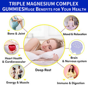 Factory Manufacturer Custom <b>Magnesium</b> <b>Gummies</b> Digestive <b>Gummies</b> Enhance Muscle Supplement Gummy Candy - Product Image 5