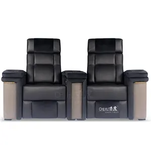 Home Cinema Sofa chair High Quality massage Electric Power Recliner theater Sofa Set For Movie cinema hall
