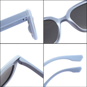 Gafas de sol para niños, rectangulares, polarizadas, UV400, montura completa, protección solar a la moda, 23051 - Product Image 4