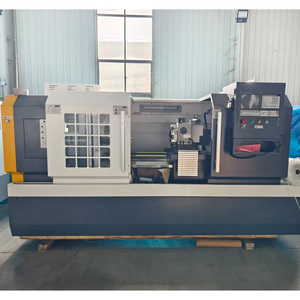 Le fabricant propose des tours CNC horizontaux automatiques à bas prix, des stabilisateurs de tours de bureau couramment utilisés, des tours à métaux CK6150. - Product Image 1