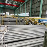 Tubería Industrial Soldada de Acero Inoxidable Ferrítico 409L 410S 436L 439 441 443 444, Tubo Redondo Resistente a Altas Temperaturas