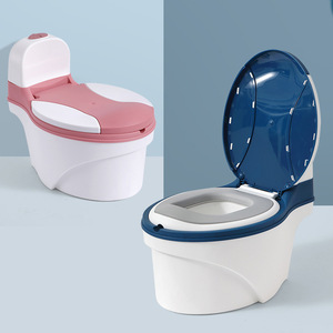 Große Simulation Toilette Kinder Töpfchen Training PP PVC Kinder tragbares Töpfchen - Product Image 1