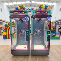 Machine à grue à monnayeur commerciale Funtime Have Fun Cut Prize en plastique pour peluches pour enfants 220V