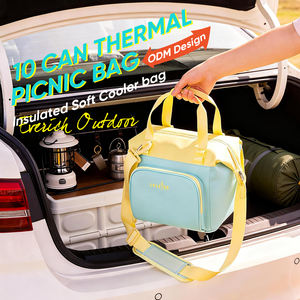 <span class=keywords><strong>Sac</strong></span> isotherme souple Everich 2026 pour 10 canettes |   <span class=keywords><strong>Sac</strong></span> à déjeuner portable pour pique-nique, camping, plage, voyages et activités de plein air - Product Image 2