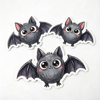 Pegatinas Decorativas de Fabricantes, Regalos de Recuerdo, Pegatinas de Dibujos Animados Impermeables, Adhesivo de Vinilo Impreso, Pegatina Troquelada Personalizada