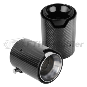 Punta de escape <span class=keywords><strong>M</strong></span> Performance para BMW E46 E92 F30 340i 440i F87 M2 F80 M3 F20 F10 F90, puntas universales para silenciador de escape de coche - Product Image 3